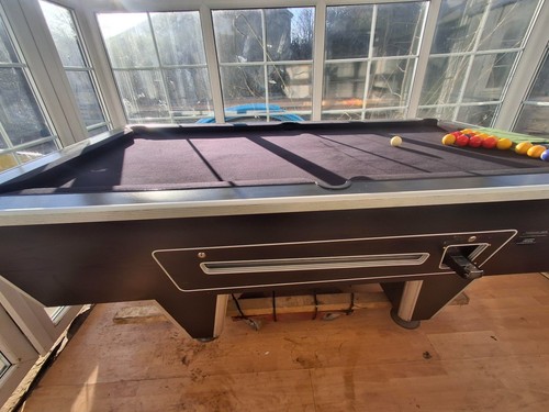 7ft pool table coin - coin, operated
