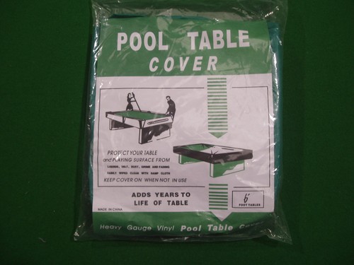 Pool table cover fit ft - to, 6